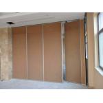 Acoustic Folding System Sliding Partition Walls For Classroom Fabric Surface Aluminium Frame for sale