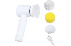 China ABS Electric Spin Scrubber Rechargeable With 3 Brush Heads supplier