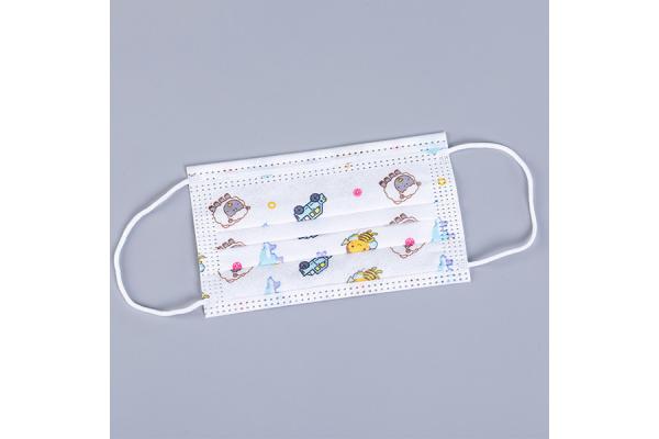 Breathable Earloop Tie On Antivirus Children's Face Mask