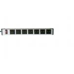 5V 2.1A Smart 7 Port  USB Charging Power Strip , Mountable Power Strip With USB for sale