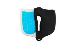 China Compact Cooling Gel Memory Foam Seat Cushion Enhanced Coccyx Orthopedic supplier