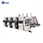 RINO Carton Box Flexo Printing Machine With Die Cutter for sale