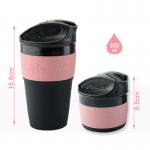 Biodegradable Reusable 12OZ Collapsible Silicone Coffee Cup
