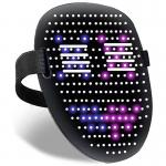 Multicolor Halloween LED Face Mask Automatic Induction Switch Luminous Mask for sale