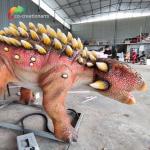 6m Life Size Animatronic Sunproof Lighting Ankylosaurus Dinosaur Model For Outdoor Exhibition for sale