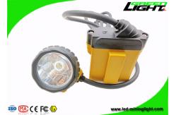 China 348Lum 25000lux Explosion Proof Mining Headlamp 10.4Ah With Cable supplier
