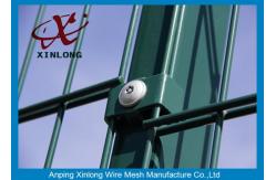 China Strongly Double Wire Fence Powders Sprayed Coating For High Security Area supplier