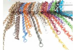 China Anti-static Hook Chain Link Metal Mesh Curtain Anodized Aluminium Material supplier