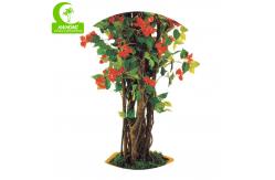 China Look Real Small Artificial Plants In Pots With Flower Tree supplier
