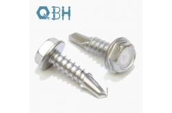 China DIN7504K Hex Head Drilling Screws With EPDM Washer supplier