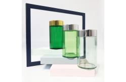 China 80mm 150cc Transparent Tablet Powder Plastic Capsule Bottle supplier
