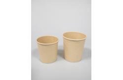 China PLA Biodegradable Paper Cup Compostable Paper Container With Lids supplier