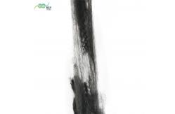 China Silicone Free 100 Polyester Fibre Hollow Fiber 6 Denier PSF Gray Black supplier