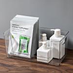Sterilite Transparent Stackable Storage Boxes PET Plastic Storage Organizer