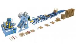 China Pallet Making Machine, Pallet nailing table, wood pallet corner cutter supplier