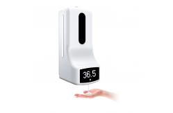 China Non Contact Auto Hand Sanitizer Dispenser With Digital Thermometer supplier