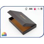 Custom Logo Black Print E-Flute Corrugated Mailer Box for sale