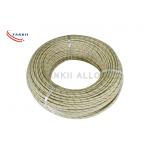 Braided 500V Fiberglass Insulated Cable With Mica Tape for sale