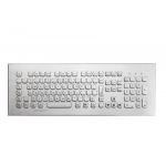 111 Keys Industrial Metal Keyboard  2.0mm Long Stroke For Fast / Accurate Data Input  for sale