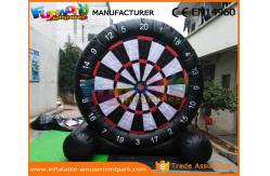 China Customized Inflatable Football Dart Board , Durable Inflatable Sports Equipment supplier
