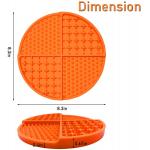 Puzzle Feeder Licking Mat With Suction Cups For Dogs And Cats
