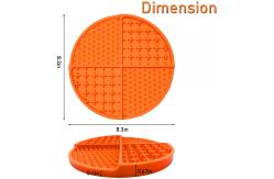 China Puzzle Feeder Licking Mat With Suction Cups For Dogs And Cats supplier
