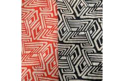 China Middle Eastern Tie Dyeing Printed Polyester Chiffon Fabric 80-150gsm supplier