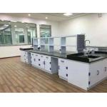 Customizable lab island bench designed to meet modern requirements