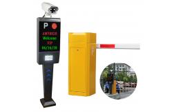 China ZT-P01 CE Vehicle License Plate Recognition Car Park Access Control System DC12V supplier