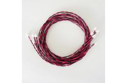 China JST Molex Connector Custom Cable Assemblies 2Pin Wire Harness supplier