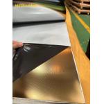 4*8ft stock Embossed Linen Stainless Steel Sheet Decoration Plate for sale