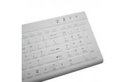 China Anti Virus Bluetooth Wireless Silicone Medical Keyboard With 12 Function Keys Numeric Keypad supplier