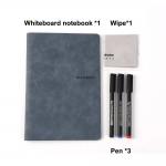 Custom Whiteboard Notebook Magnetic Dry Erase Notepad With Cover for sale
