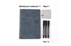 China Custom Whiteboard Notebook Magnetic Dry Erase Notepad With Cover supplier
