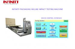 China 4000mm Sliding Length Package Test Machine for AC220V 50HZ Device Power Supply supplier