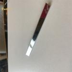 Silver T Shape Stainless Steel Tile Trim T8X2438mm ASTM Standard for sale