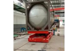 China 25 Tons Motorized Rail Transfer Trolley Adjustable Electric Operated supplier