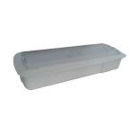 Industrial Wall Recessed Led Emergency Light with Fire - Retardant ABS Casing