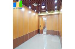 China Standard Office Partition Dimension Acoustic Room Dividers Movable Sliding Folding Divider supplier