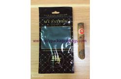 China Cigar Packaging Bags With Zipper,And Tacco Bag With Humidification System supplier