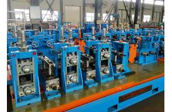 China Erw20 Square Tube Mill High Frequency Straight Welded Pipe Production Line supplier