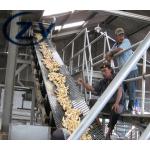 Seimens Motor Cassava  Processing Machine / Drum Rotary Peeling Washing for sale