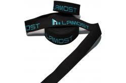 China 2.4cm Polyester Webbing Silicone Stretch Band 24mm Soft Knit Elastic supplier