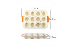 China 207g Multicolor Silicone Cake Molds Muffin Mould supplier