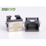 Shield right angle extra low profile rj45 ethernet connector, 8p8c jack for sale