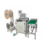 Semi-Automatic Double Loop Wire Spool Roll Notebook Calendar Binding Closing Machine PLC Control For Calender for sale