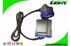 China 6.6Ah Li - Ion Battery Rechargeable LED Headlamp 10000lux High Beam IP68 Waterproof supplier