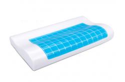 China PU neck support memory foam Cooling Gel Pillow head rest sleeping supplier