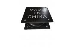 China Lightweight Black Rubber Shock Absorber Cylindrical Design For Wide Temperature Range supplier