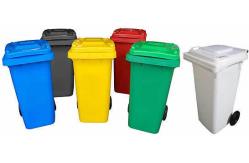 China 240l Waste Recycling Container Garbage Bin Wheelie Plastic Wheelie Bin with Pedal Lid supplier